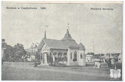 Wystawa w Częstochowie. 1909. Pawilon Sercerza. Fot. A. Piotrowski. Wydawnictwo Andrzeja Piotrowskiego (seria I)