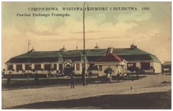 CZĘSTOCHOWA. WYSTAWA PRZEMYSŁU I ROLNICTWA. 1909. Pawilon Drobnego Przemysłu